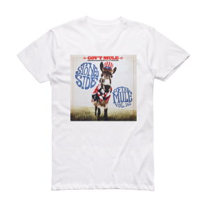 Govt Mule Stoned Side Of The Mule  Vol1 2 Album Cover T-Shirt White