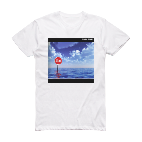 And One Stop Album Cover T-Shirt White