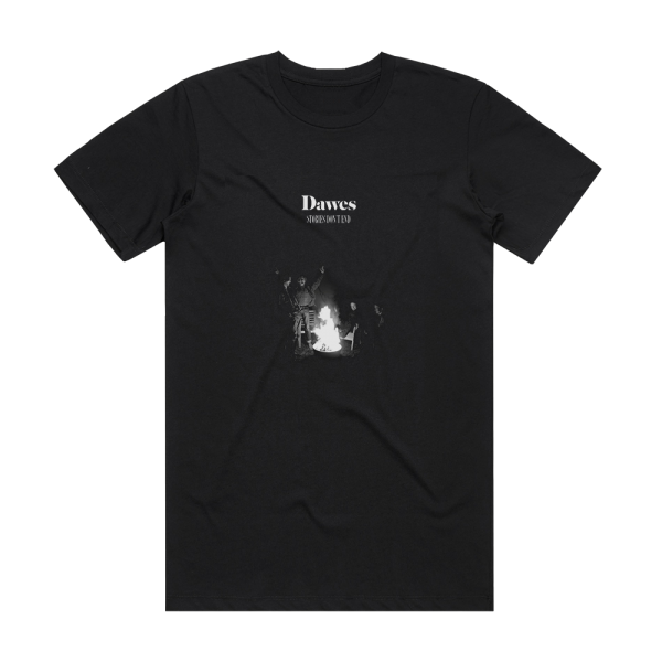 Dawes Stories Dont End Album Cover T-Shirt Black