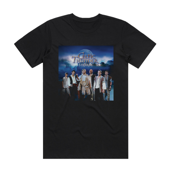 Celtic Thunder Storm Album Cover T-Shirt Black