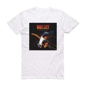 Bullet Storm Of Blades Album Cover T-Shirt White