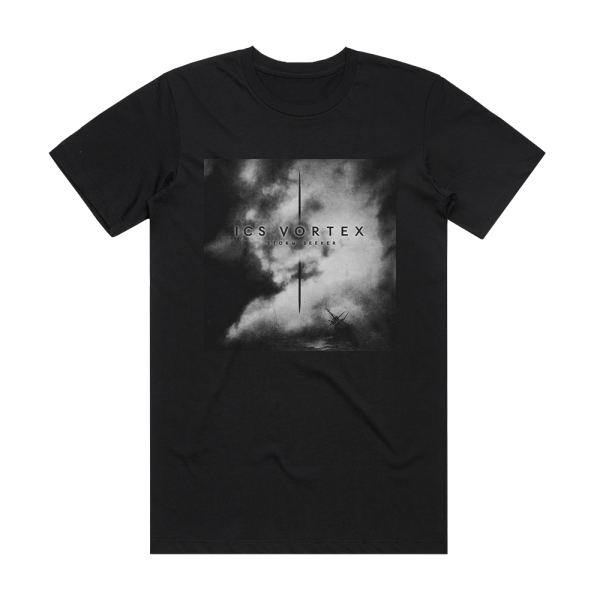 ICS Vortex Storm Seeker Album Cover T-Shirt Black