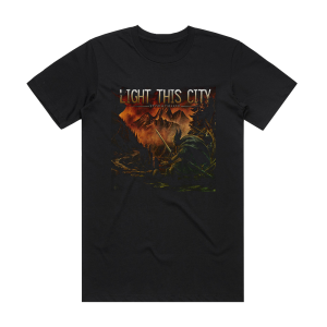 Light This City Stormchaser Album Cover T-Shirt Black