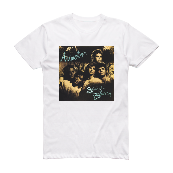 Animotion Strange Behavior Album Cover T-Shirt White