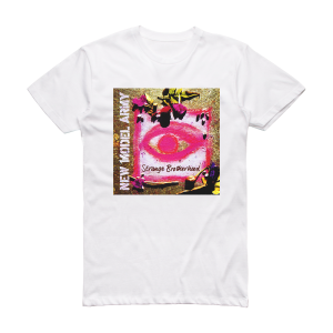 New Model Army Strange Brotherhood Album Cover T-Shirt White