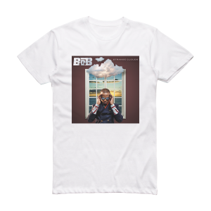 B o B Strange Clouds 1 Album Cover T-Shirt White
