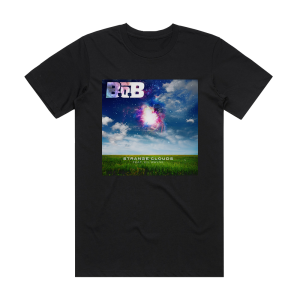 B o B Strange Clouds 2 Album Cover T-Shirt Black