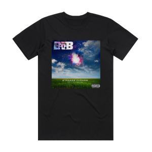 B o B Strange Clouds 3 Album Cover T-Shirt Black