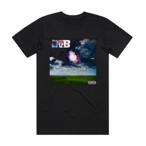 B o B Strange Clouds 4 Album Cover T-Shirt Black