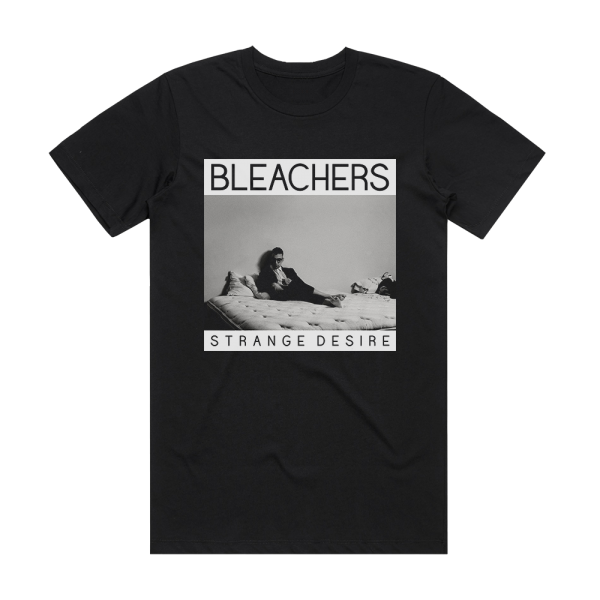 Bleachers Strange Desire Album Cover T-Shirt Black