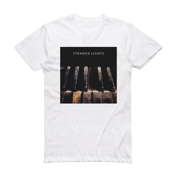 Ataraxia Strange Lights 1 Album Cover T-Shirt White