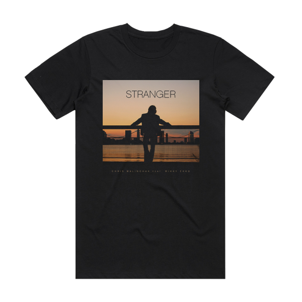 Chris Malinchak Stranger Album Cover T-Shirt Black