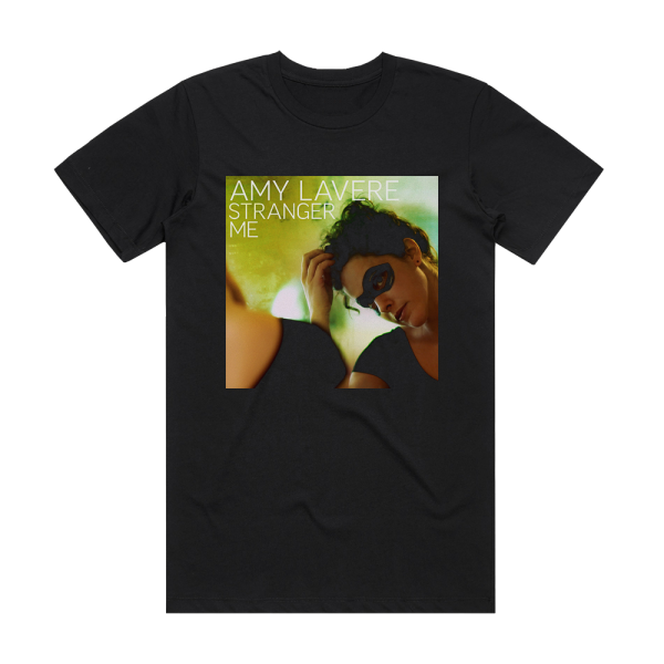 Amy LaVere Stranger Me Album Cover T-Shirt Black