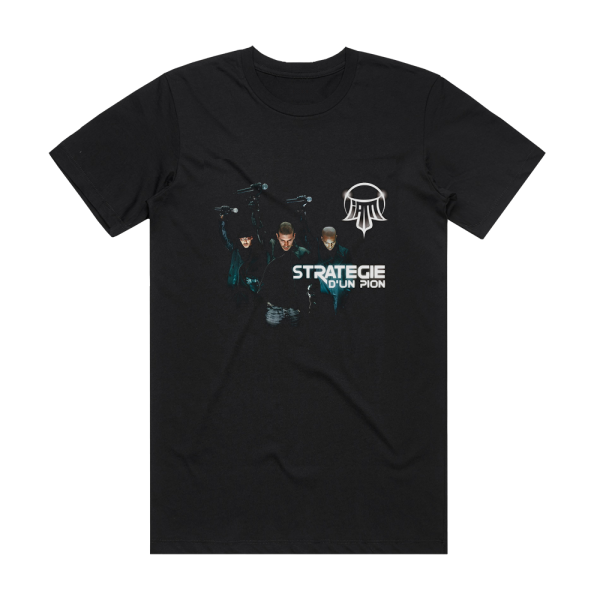 IAM Stratgie Dun Pion Album Cover T-Shirt Black
