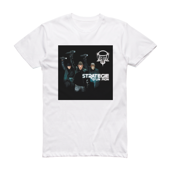 IAM Stratgie Dun Pion Album Cover T-Shirt White