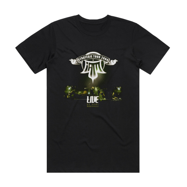IAM Stratgie Tour 2004 Live Au Dme De Marseille Album Cover T-Shirt Black
