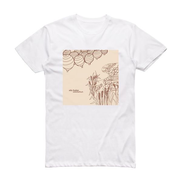 Nils Frahm Streichelfisch Album Cover T-Shirt White