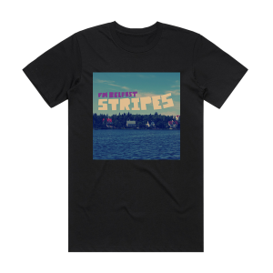 FM Belfast Stripes Album Cover T-Shirt Black