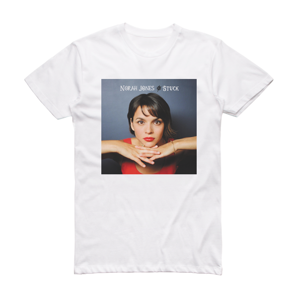 Norah Jones Stuck Album Cover T-Shirt White