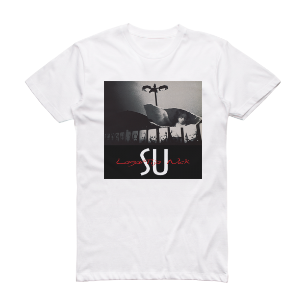 Lagartija Nick Su Album Cover T-Shirt White