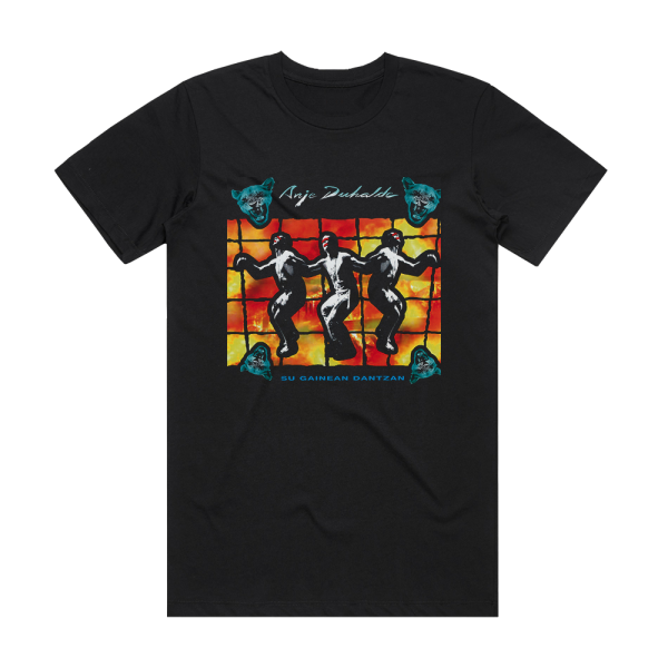 Anje Duhalde Su Gainean Dantzan Album Cover T-Shirt Black