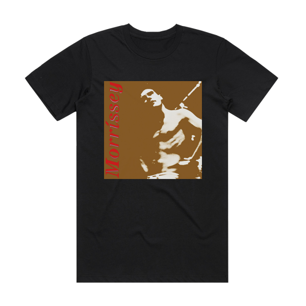 Morrissey Suedehead Album Cover T-Shirt Black