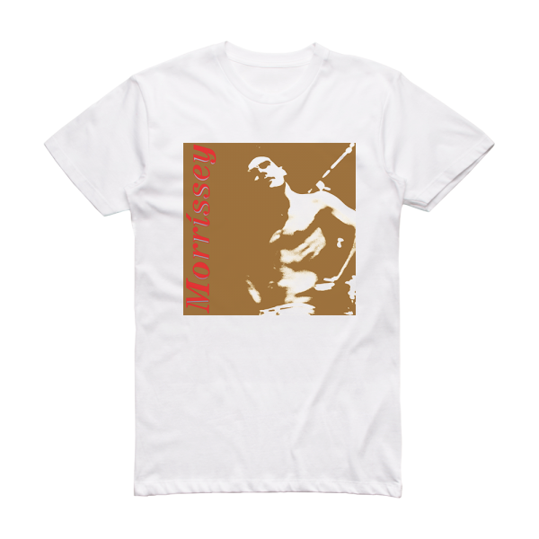 Morrissey Suedehead Album Cover T-Shirt White