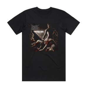 Necrotic Disgorgement Suffocated In Shrinkwrap Album Cover T-Shirt Black