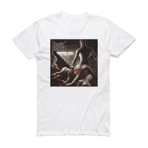 Necrotic Disgorgement Suffocated In Shrinkwrap Album Cover T-Shirt White