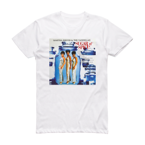 Martha Reeves and The Vandellas Sugar N Spice Album Cover T-Shirt White