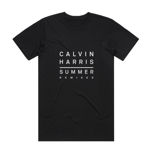 Calvin Harris Summer 2 Album Cover T-Shirt Black