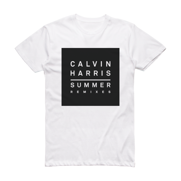 Calvin Harris Summer 2 Album Cover T-Shirt White