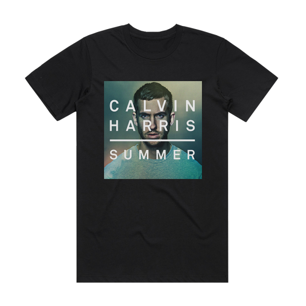 Calvin Harris Summer 3 Album Cover T-Shirt Black