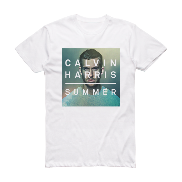 Calvin Harris Summer 3 Album Cover T-Shirt White