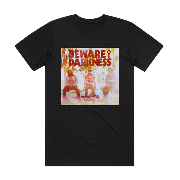 Beware of Darkness Summer Daze Lovers Edit Album Cover T-Shirt Black