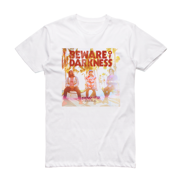 Beware of Darkness Summer Daze Lovers Edit Album Cover T-Shirt White