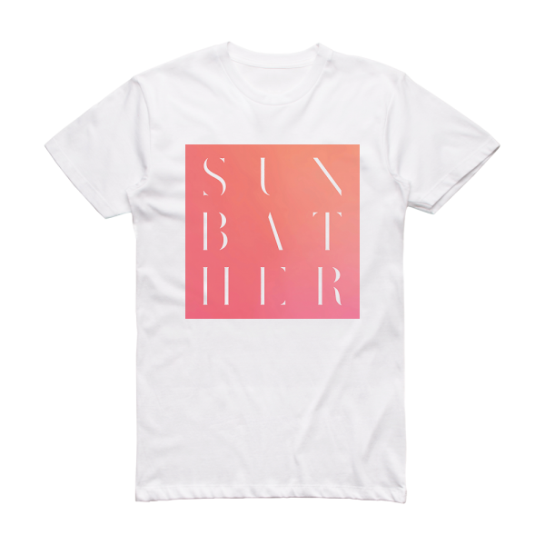 Deafheaven Sunbather Album Cover T-Shirt White