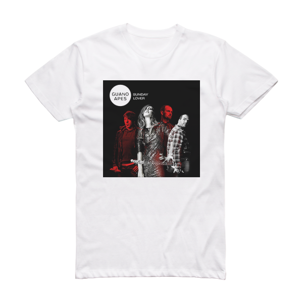 Guano Apes Sunday Lover Album Cover T-Shirt White