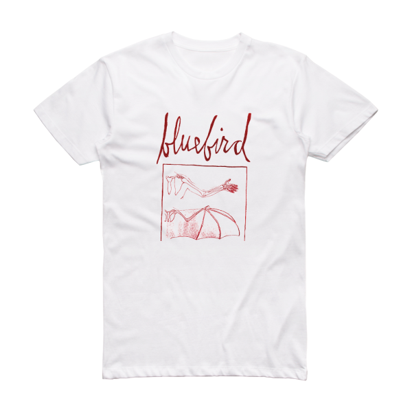 Bluebird Sundown Genius Album Cover T-Shirt White