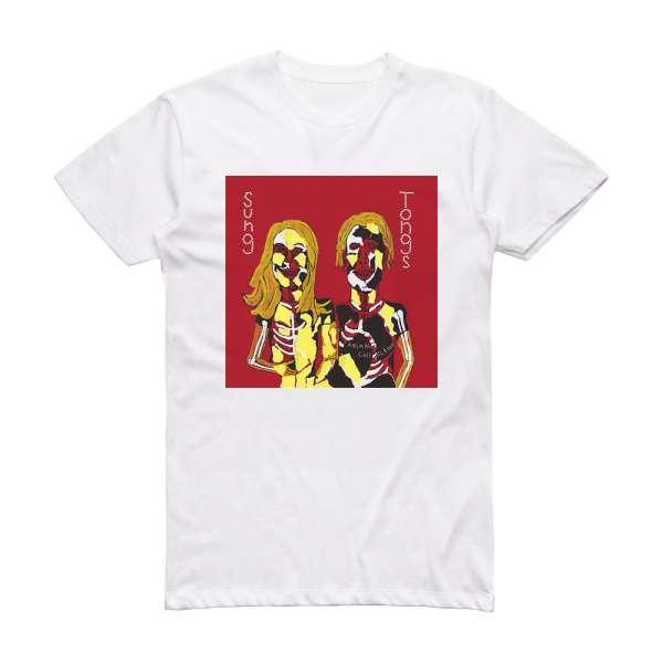 Animal Collective Sung Tongs Album Cover T-Shirt White