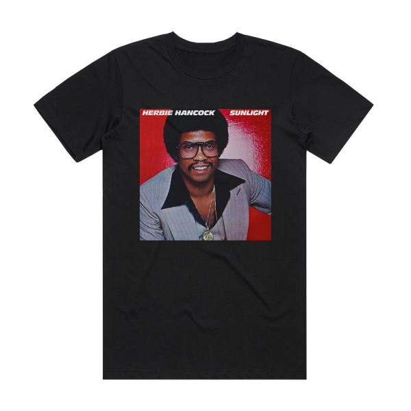 Herbie Hancock Sunlight Album Cover T-Shirt Black