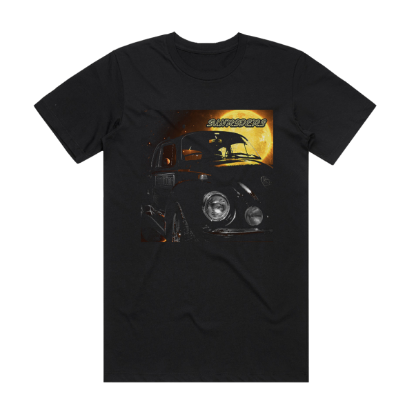 Amplifier Sunriders Ep Album Cover T-Shirt Black