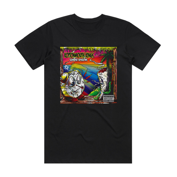 Kottonmouth Kings Sunrise Sessions 1 Album Cover T-Shirt Black