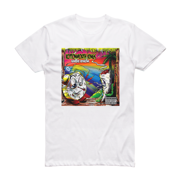 Kottonmouth Kings Sunrise Sessions 1 Album Cover T-Shirt White