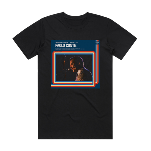 Paolo Conte Suonare Danzareamare Album Cover T-Shirt Black
