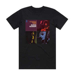 Mike Bloomfield Super Session Album Cover T-Shirt Black