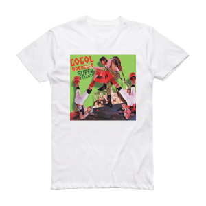 Gogol Bordello Super Taranta Album Cover T-Shirt White