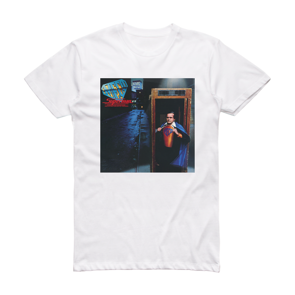 Meco Superman And Other Galactic Heroes Album Cover T-Shirt White