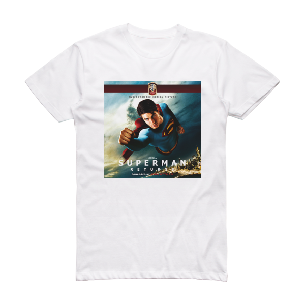 John Ottman Superman Returns 2 Album Cover T-Shirt White