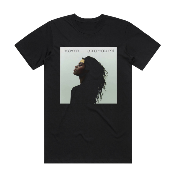 Desree Supernatural Album Cover T-Shirt Black